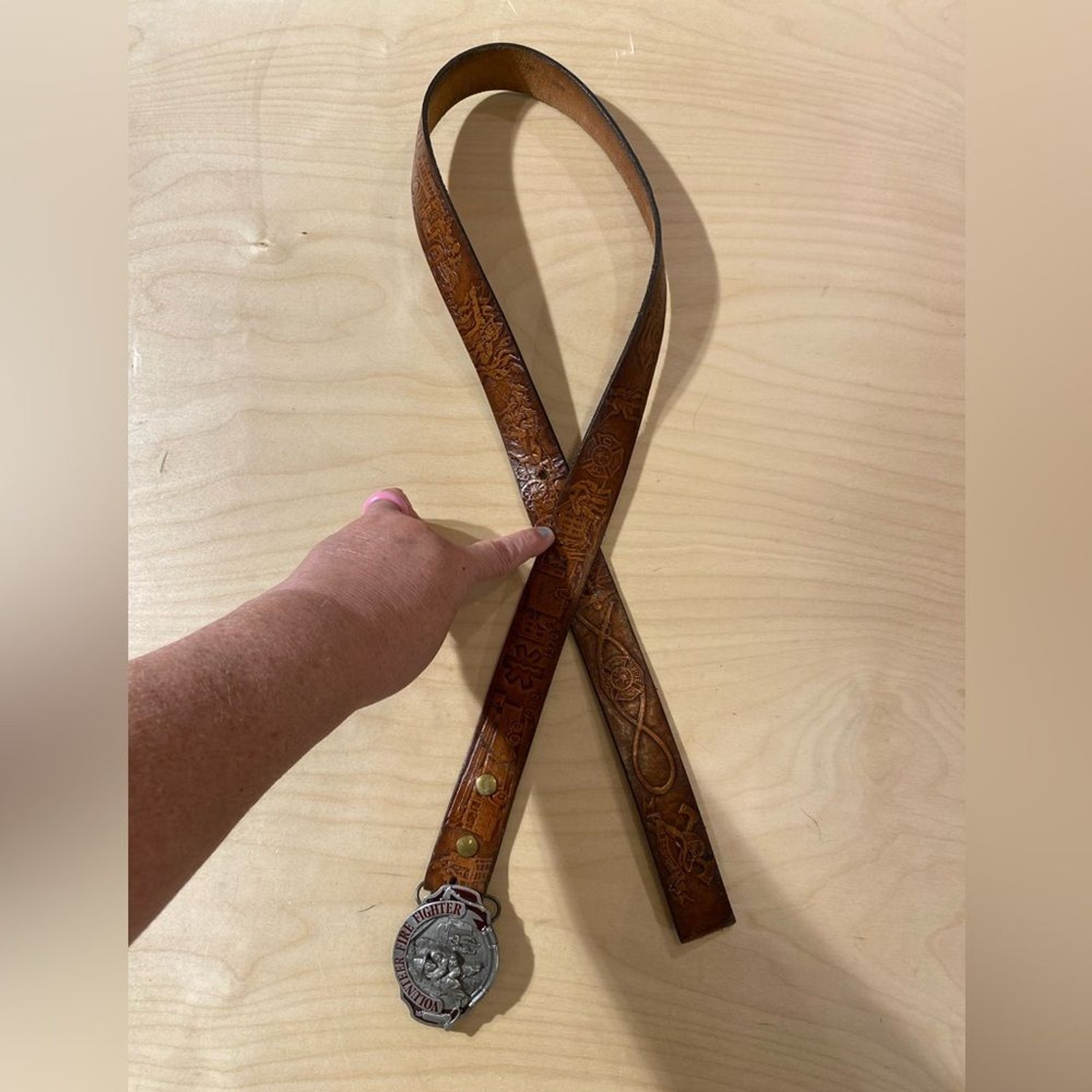 Arroyo Grande Buckle Volunteer Fire Fighter with Belt (AM)