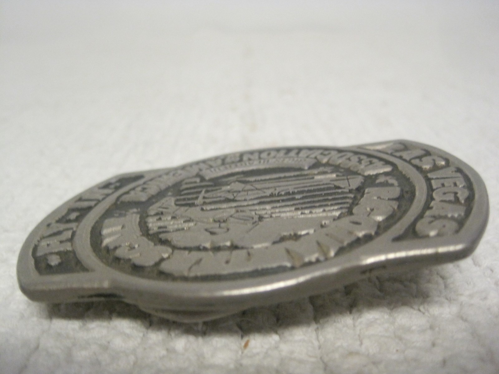 Las Vegas Fly-In R/C Quarter Scale Airplane Belt Buckle 3 1/4&Prime; x 2 1/2&Prime;