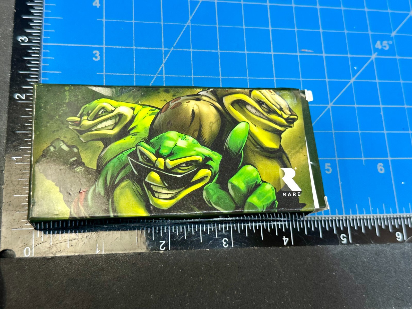 NOB Battletoads June 2017 Loot Crate Gaming Exclusive Nes Gold Tone Belt Buckle