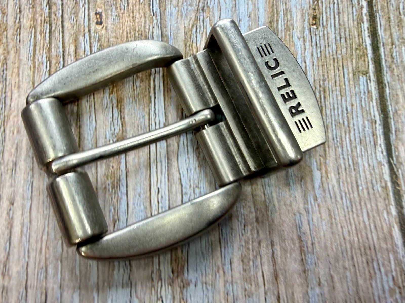 RELIC Brand Single Prong Silver Tone Replacement Formal Belt Buckle