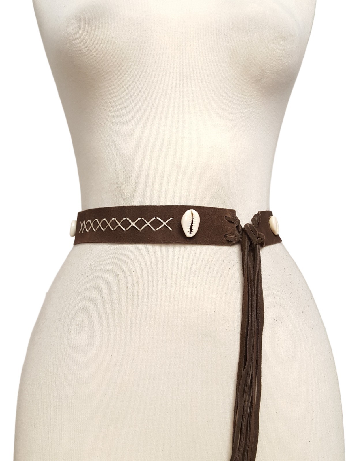 Boho Suede Wrap belt