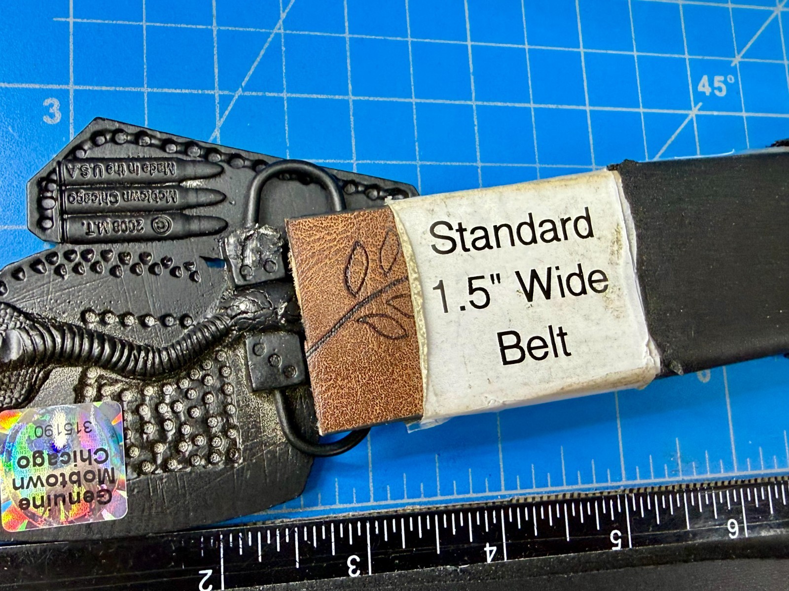 Computer Terminal CRT Monitor Retro 80&rsquo;s Looking Cutout Mobtown Belt Buckle