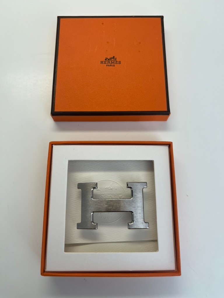 Authentic Hermès « H » Belt Buckle