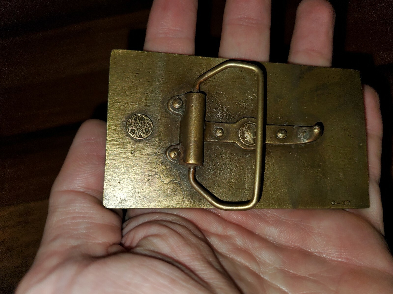 Vintage Belt Buckle Colt 44 Cal Model 1860 Army America&rsquo;s Pioneer Heritage