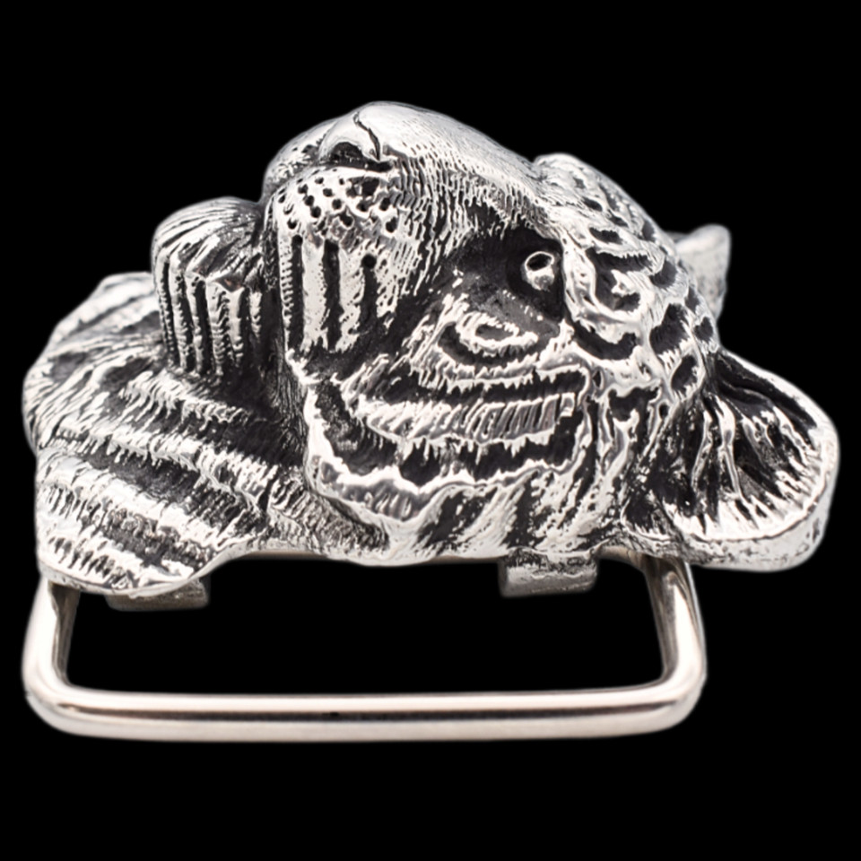 Tiger Vintage 1990s Belt Buckle
