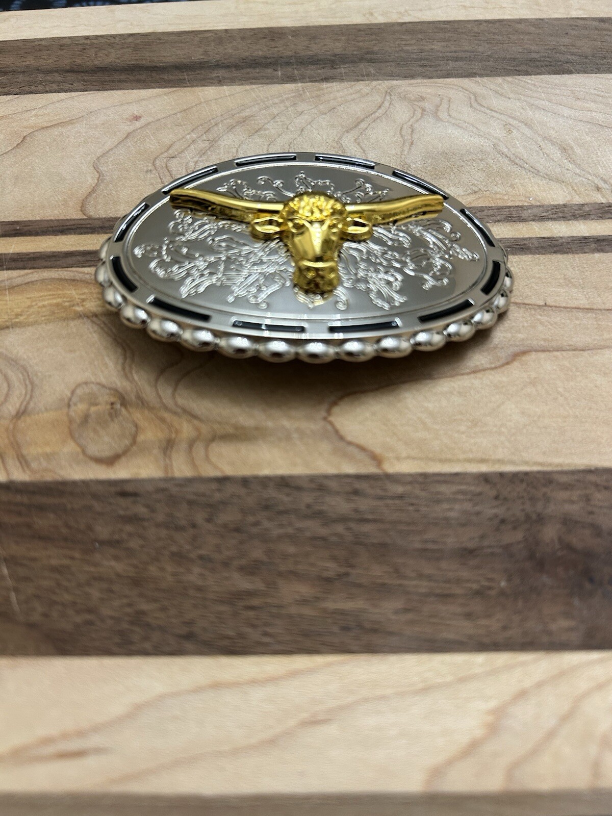 Western 3D Cowboy Cowgirl Bull belt buckle perfect Valentines/Birthday Gift