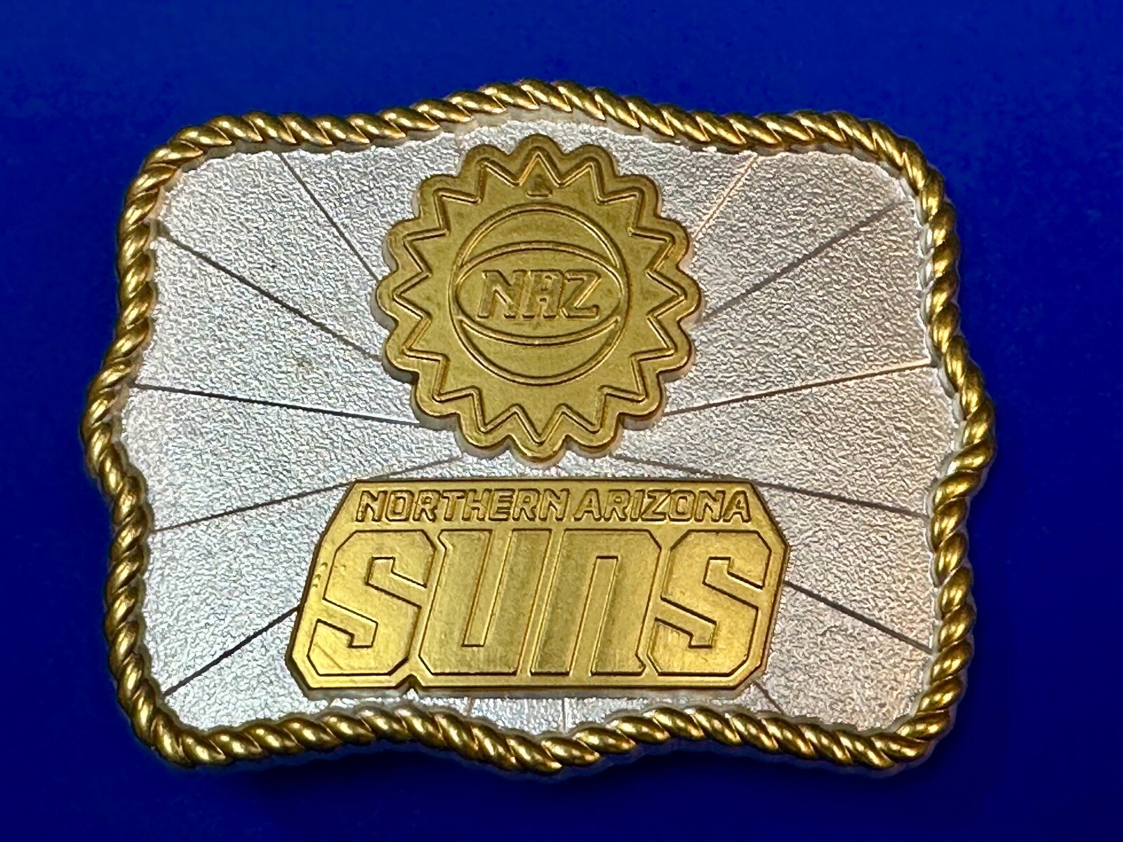 NAZ Northern Arizona Suns Basketball Team NBA G League Belt Buckle
