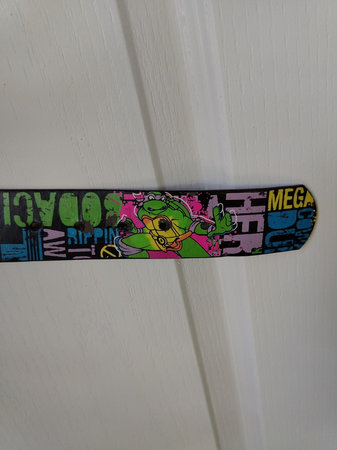 Teenage Mutant Ninja Turtles Retro 2009 Nickelodeon Mirage Studios Belt Buckle