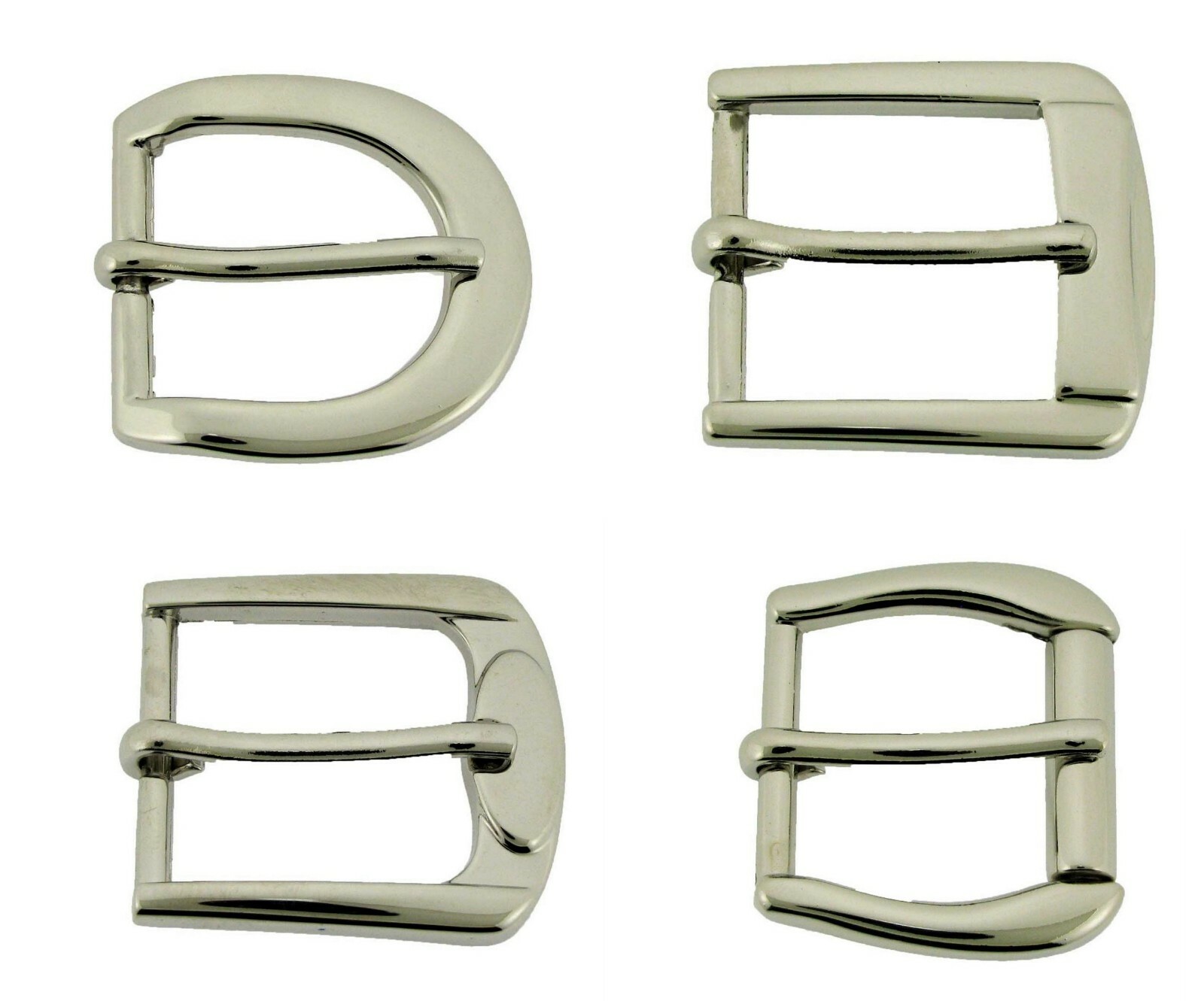 1&Prime; Inch Pin Buckles for 25mm Men Pin Belt Buckles Silver Prong anti-allergy pin