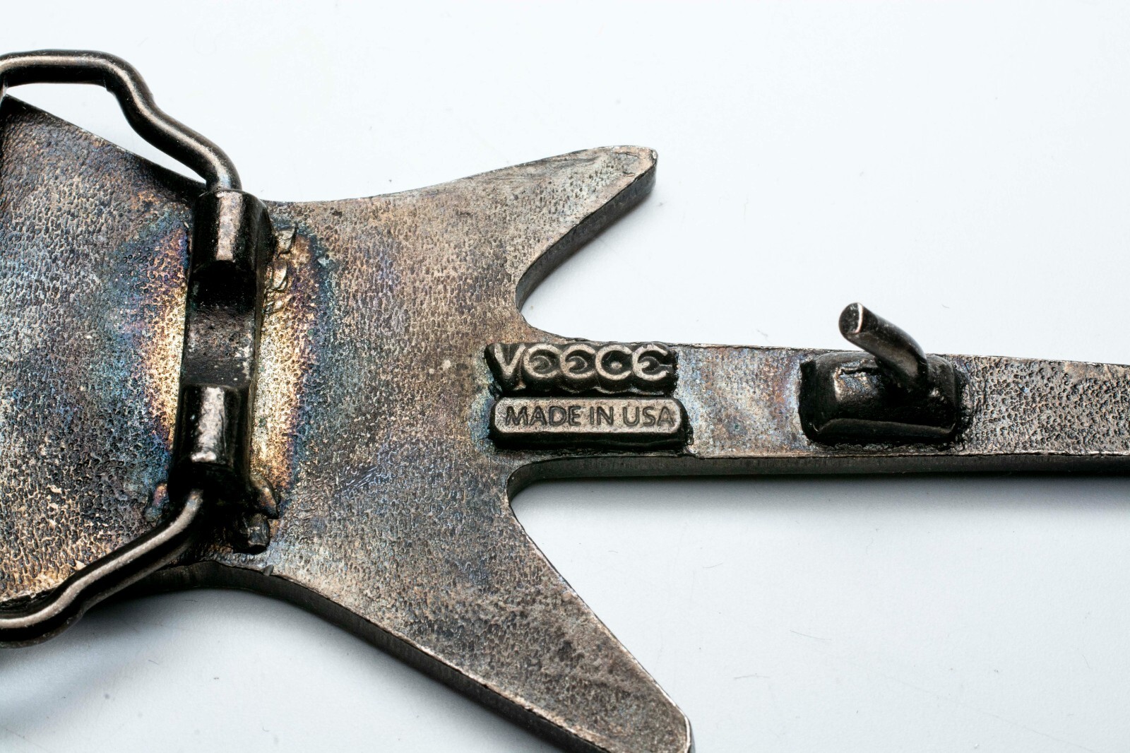 Vintage Electric Guitar Belt Buckle Music Instrument Buckle Veece