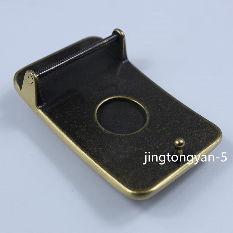 Brass « Dragon Head » Belt Buckle Man&rsquo;s Pin Belt Buckles Fits For 40mm Wide Belt