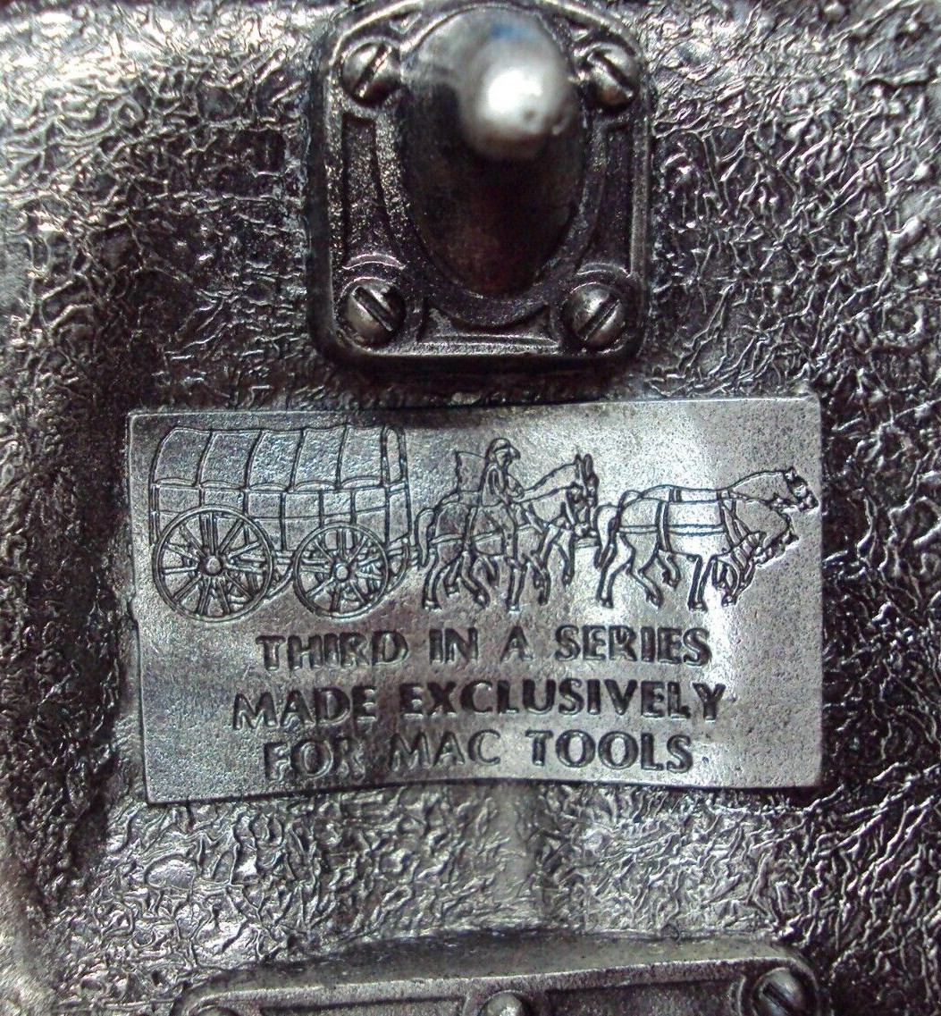 MAC Tools USA ~ TOOLS FOR THE PRO Limited Edition 3rd in Series Belt Buckle
