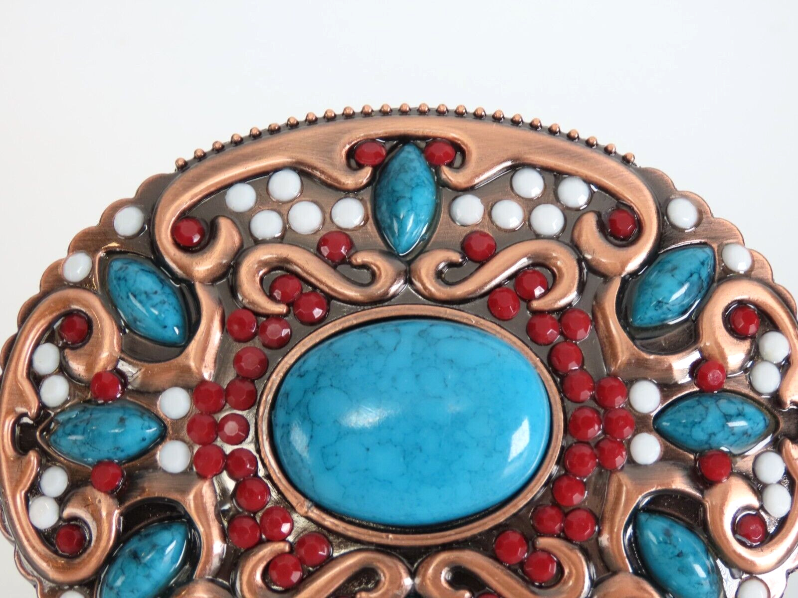 SW Style Mixed Faux Stone Belt Buckle New in Package