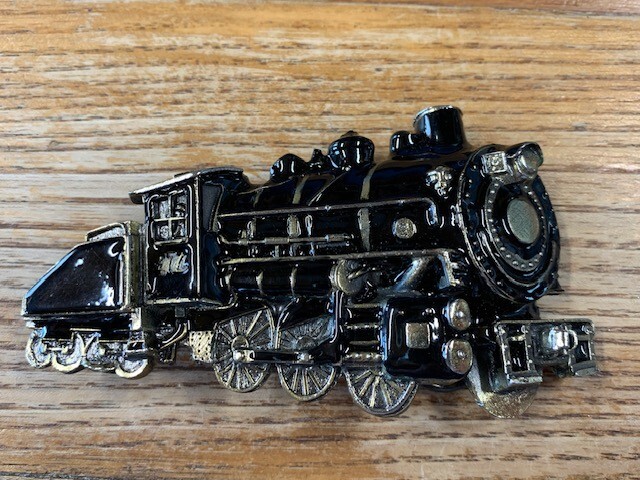 Train Belt Buckle The Great American Buckle Company 1980 Limited Edition Vintage