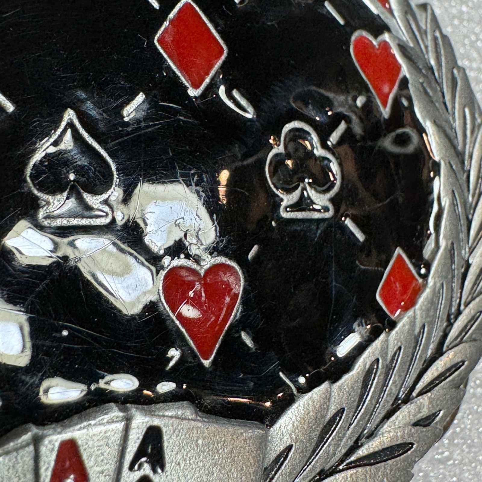 Great American Products 2008 Playing Cards Poker Ace Belt Buckle