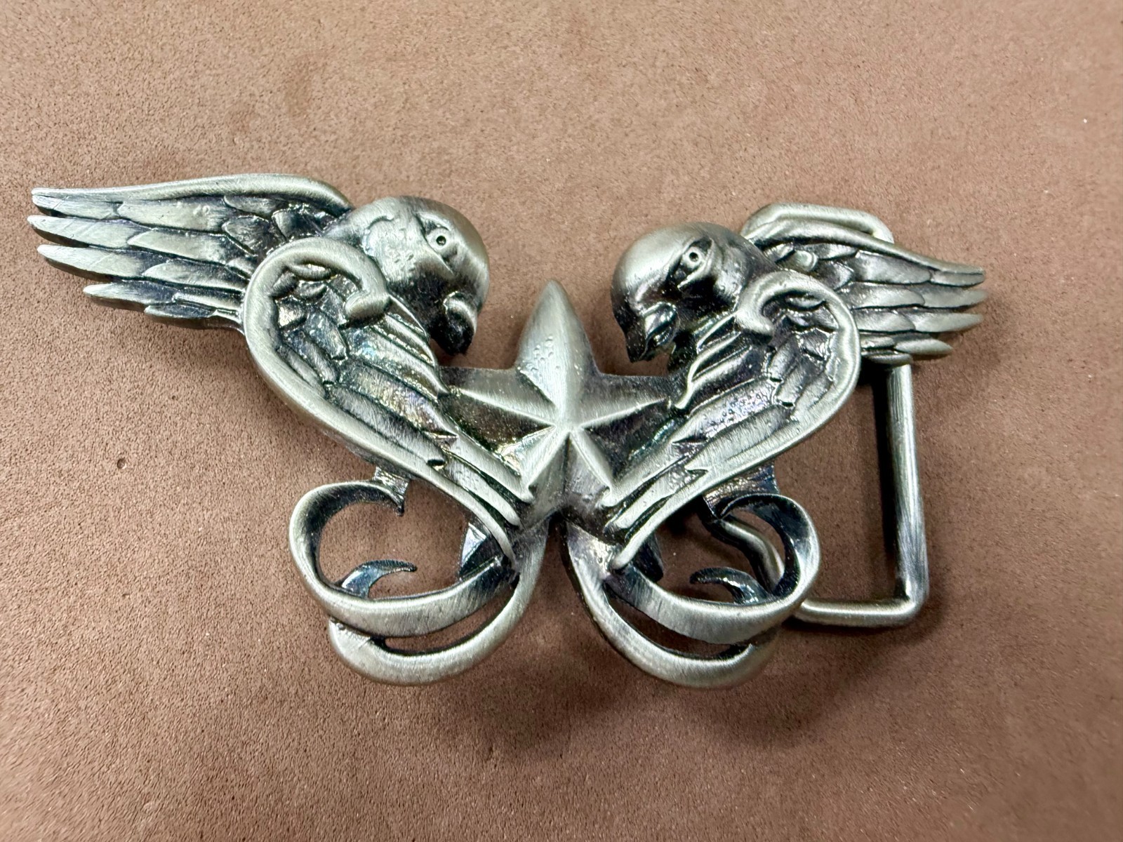 Swallow Bird Nautical Star Butterfly Themed Replacement Buckle for 1.5&Prime; Belt