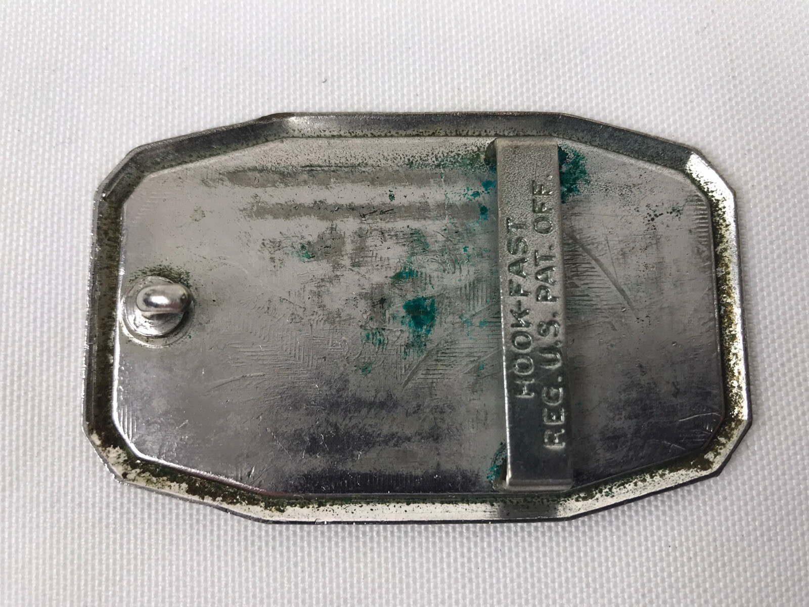 Vintage I.B. of T. C. W. & H. of A. JCC Trucker Metal Belt Buckle