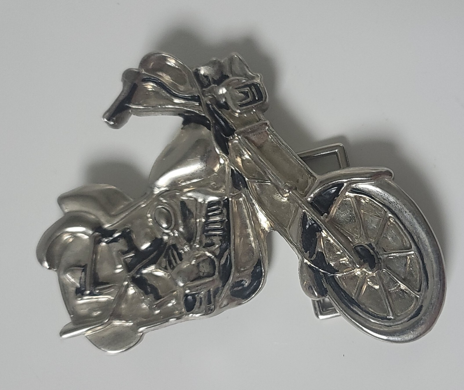 Motorcycle Metal Belt Buckle – fits 1.5&Prime; belt