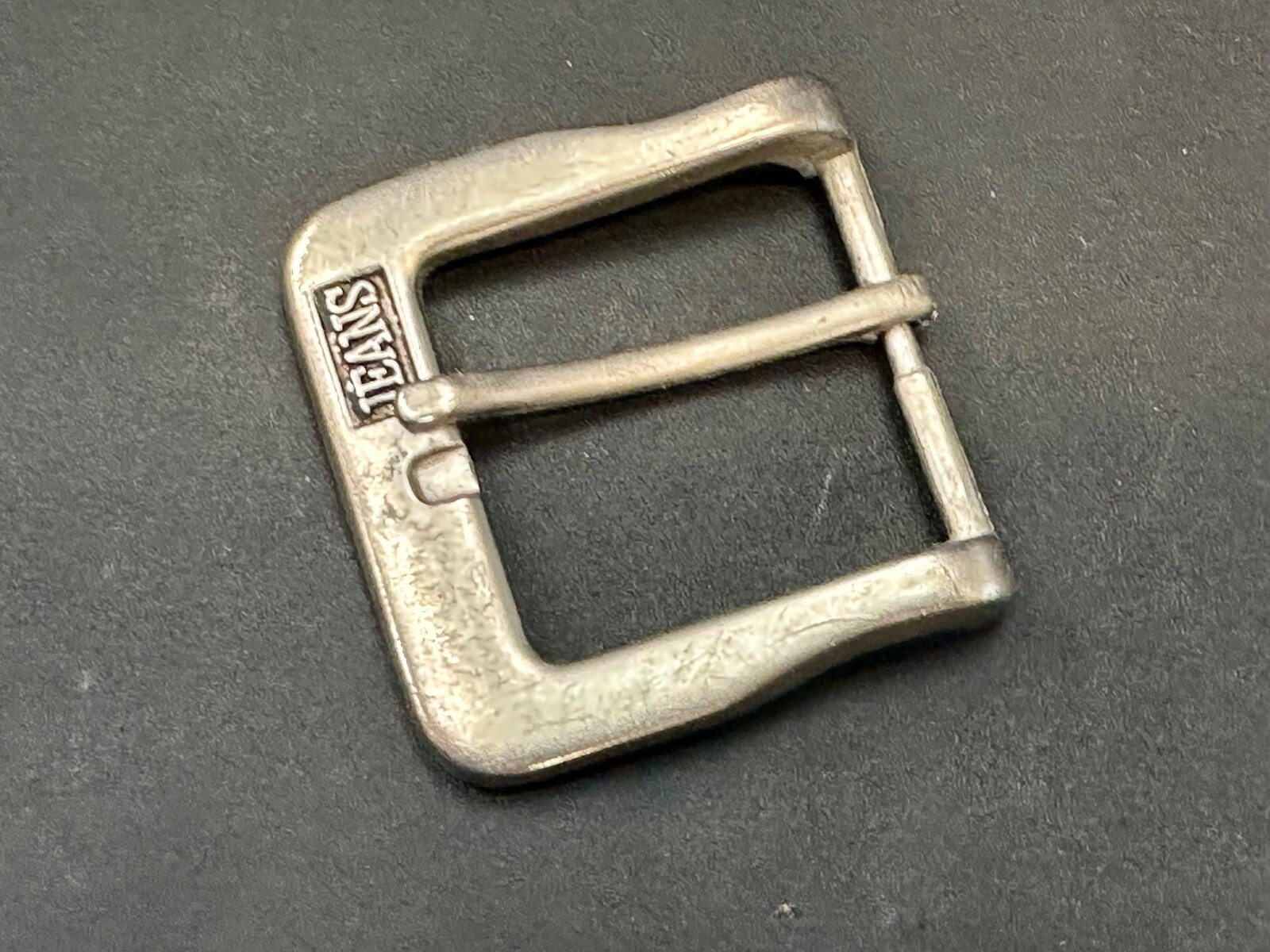 Jeans Brand Silver Tone Replacement Dress Belt Buckle