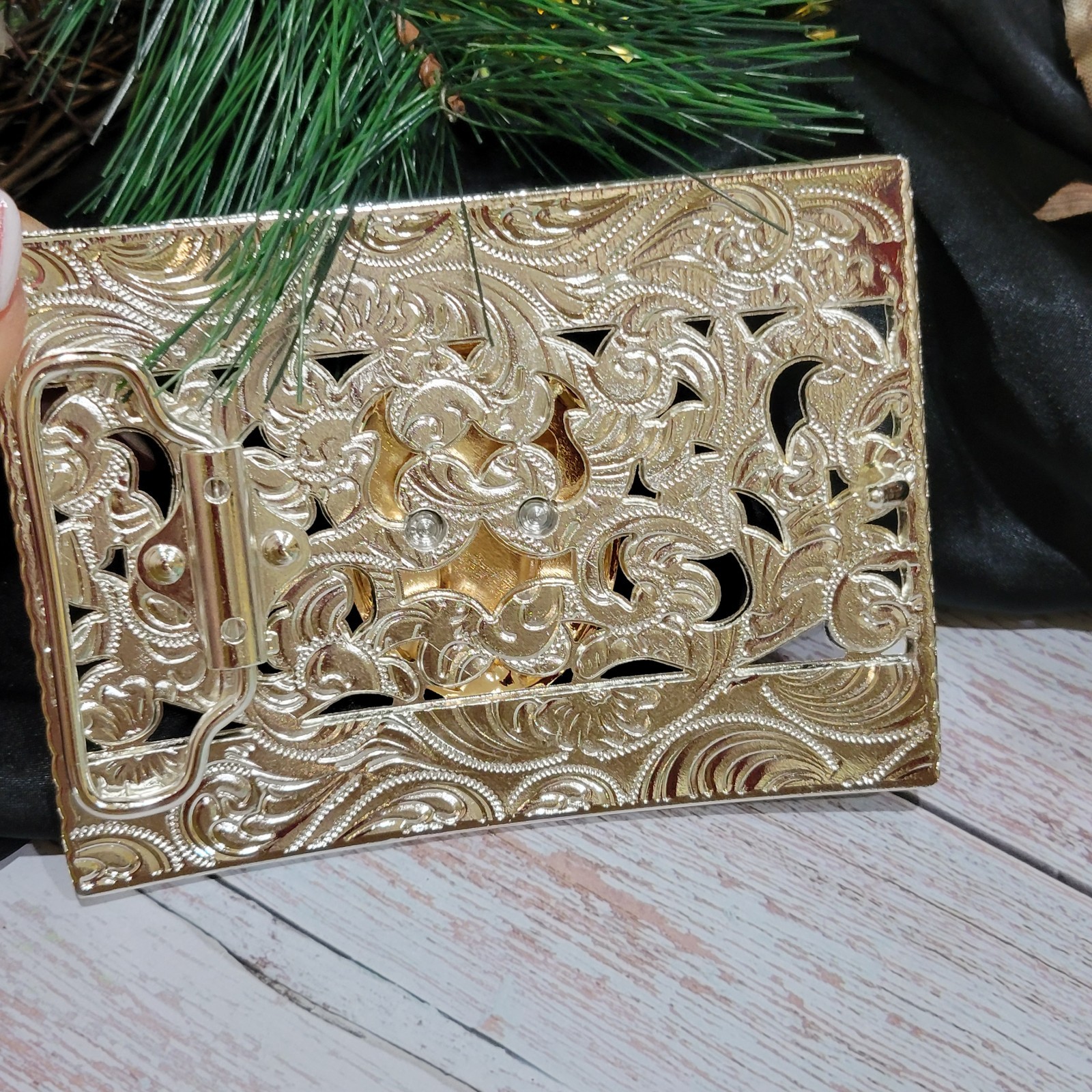 Saint jude San Judas Western belt Buckle Rose Gold Silver Heavy Zinc Alloy