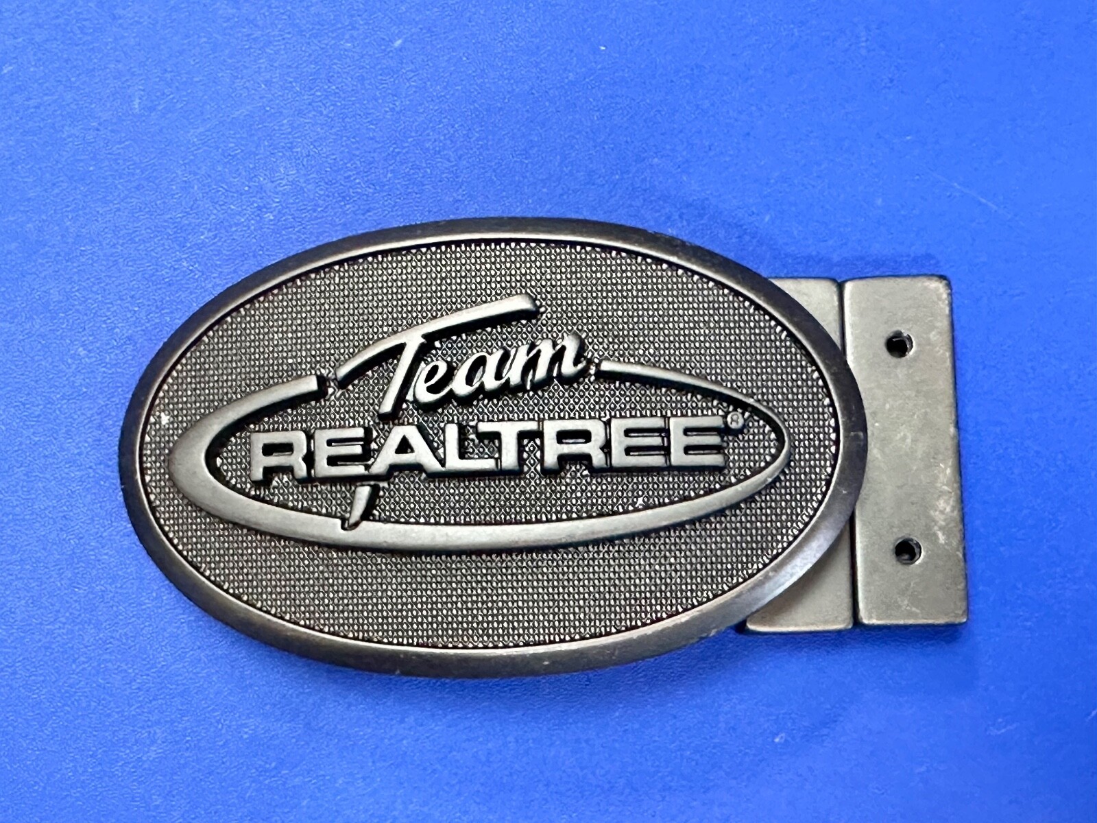 Team Realtree Hunting Accesories Duck Dynasty Advertisement Belt Buckle