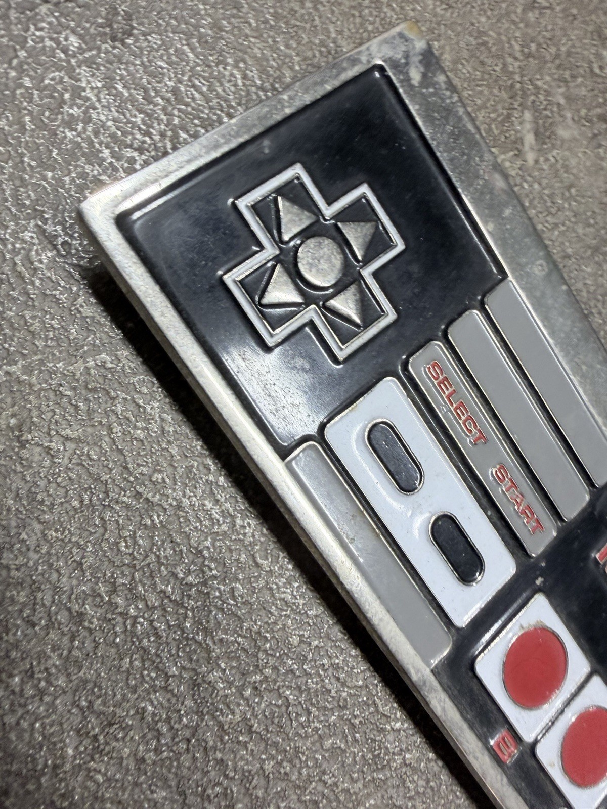 Vintage Nintendo Controller-Belt Buckle 1990’s Super Mario Brothers