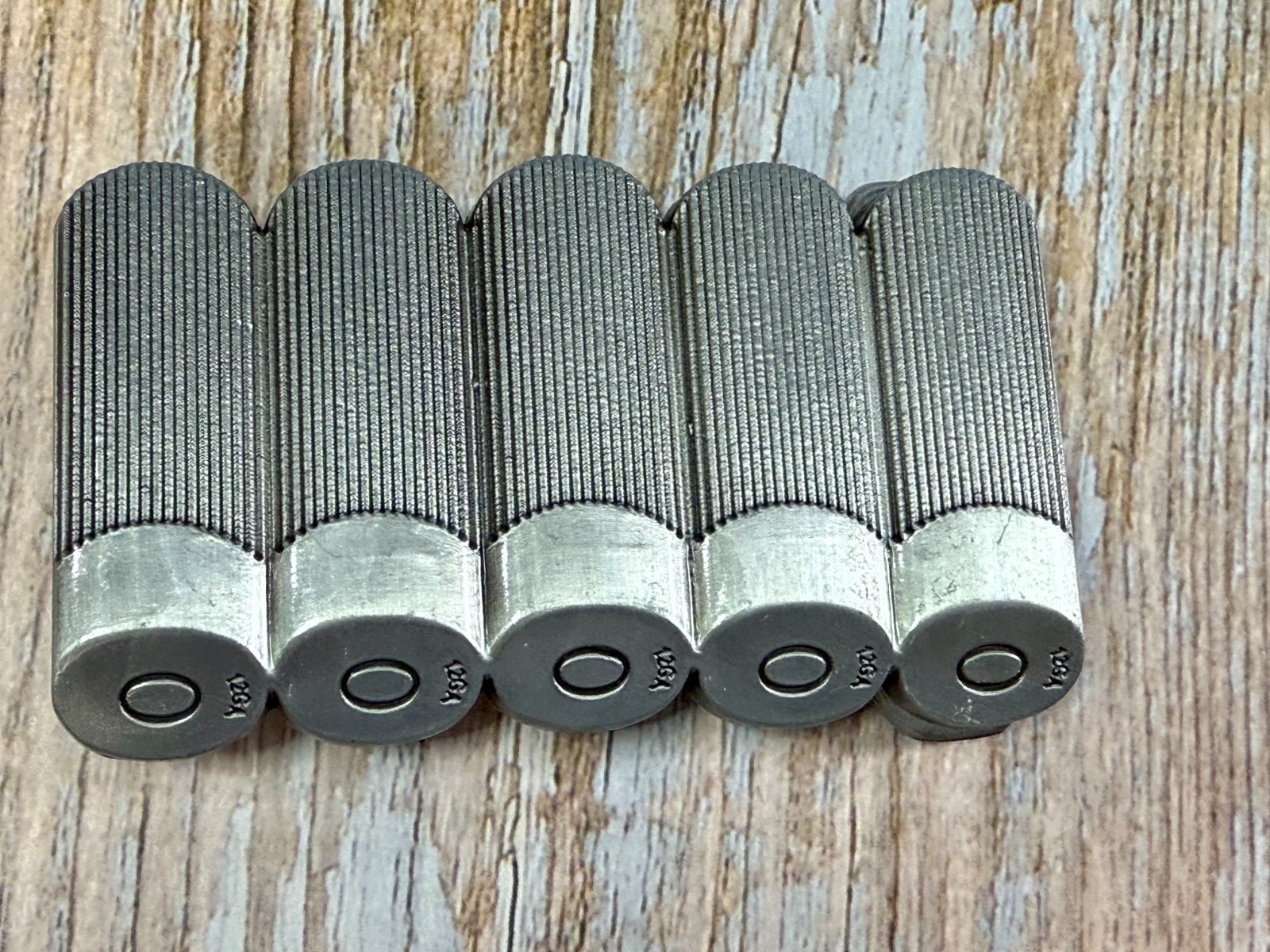 12 Gauge Five Shotgun Gun Riffle Bullet Shell Figural Buckle Rage Belt Buckle