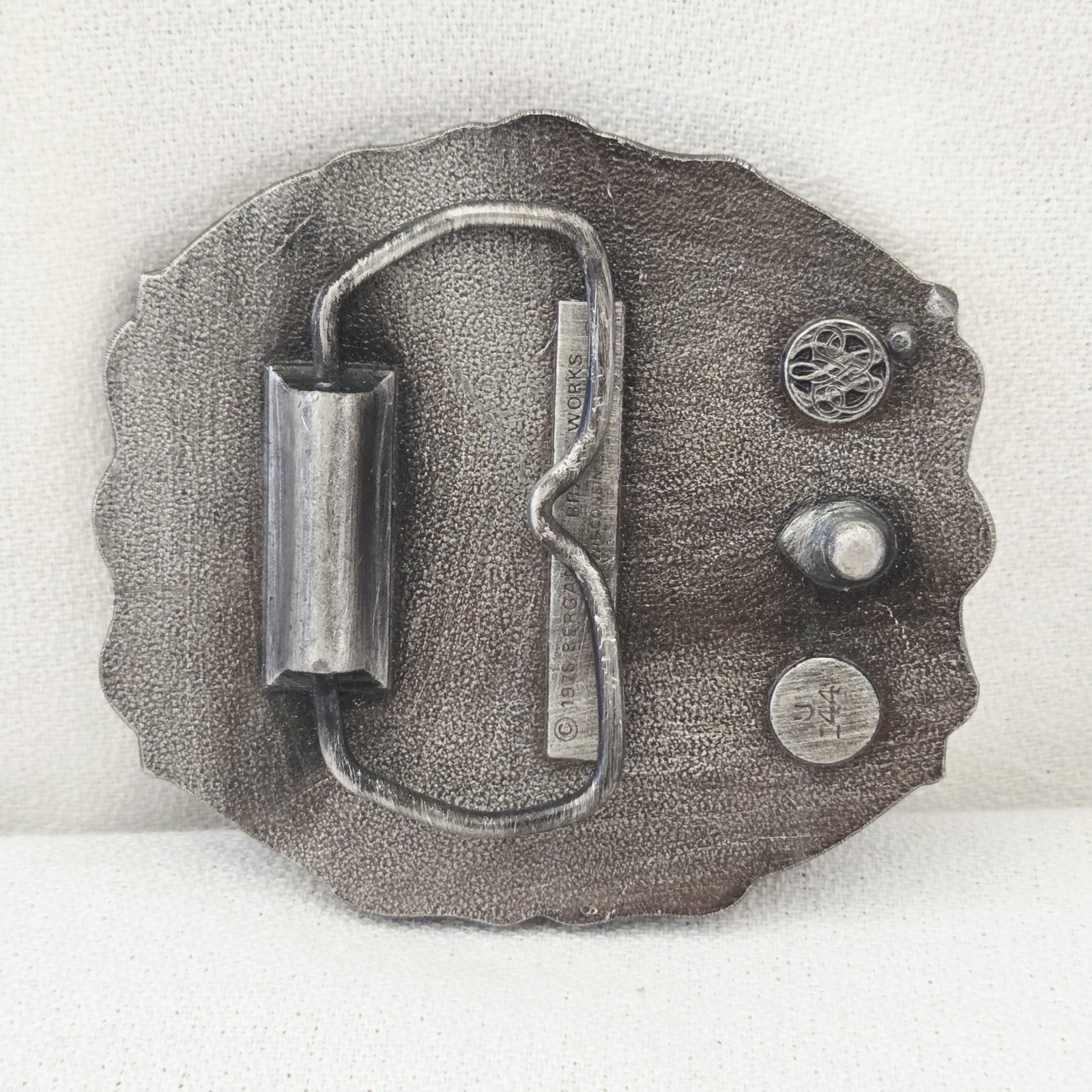 Belt Buckle – Bergamot Brass Works 1976 Horse