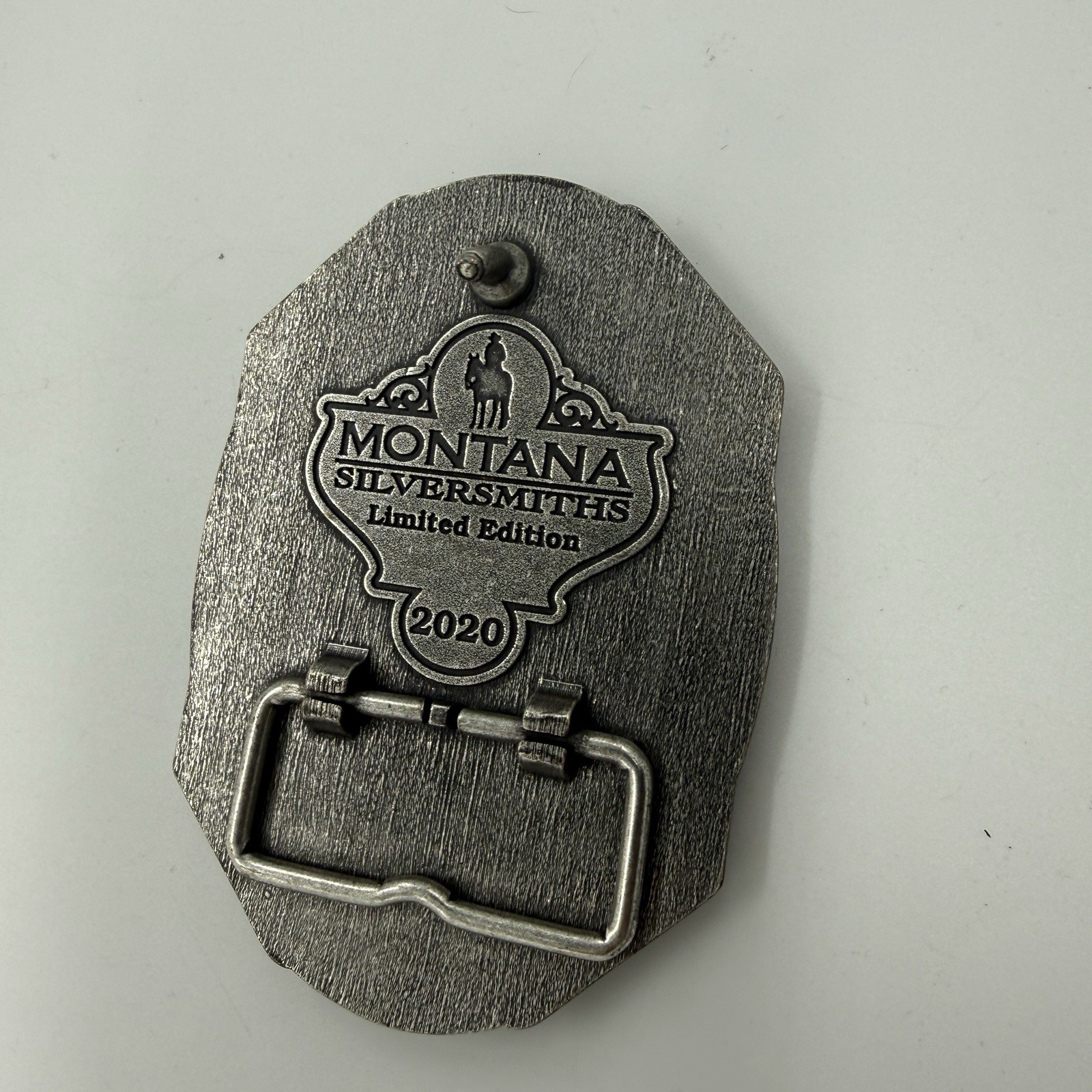 Pendleton Whisky Western Belt Buckle Let&rsquo;er Buck Montana Silversmiths 2020