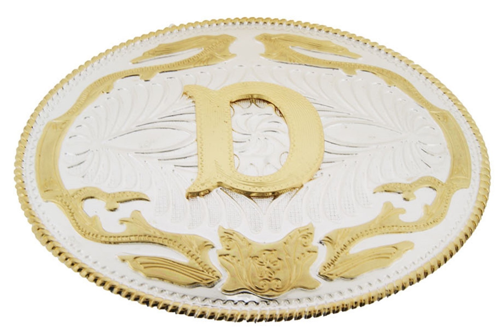 New Men Women Initial Letter D Belt Buckle Western Cowgirl Cowboy Rodeo Fashion