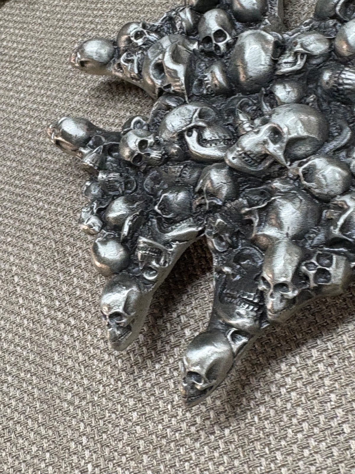 Skull & Cross Belt Buckle # 4640 Great American Products Texas Skulls