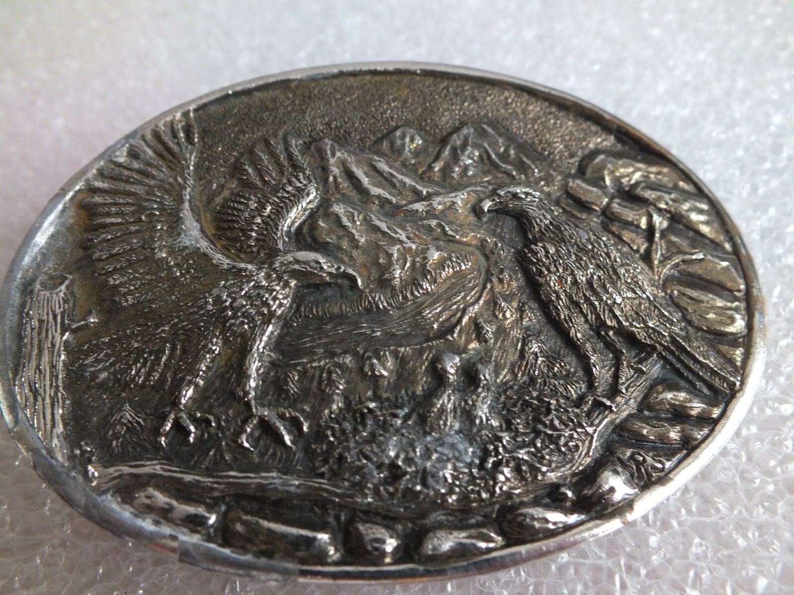Vintage – Belt Buckle with Eagle – Donohue Enterprises – DENVER – Rita Stewart