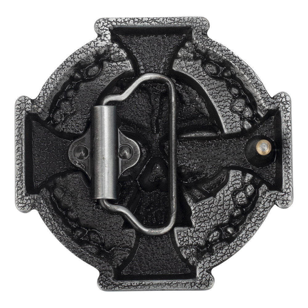Cross Skull Belt Buckle Western Cowboy Motorcycle Riding Belt Buckle