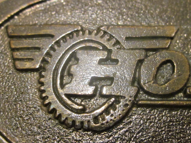 Vintage 70&rsquo;s Honda Dirt Bike Men&rsquo;s Belt Buckle