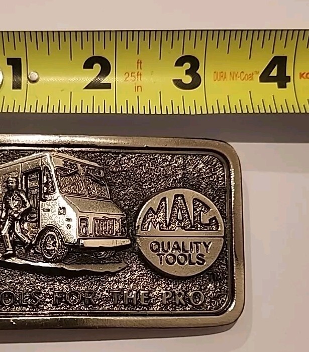 Limited Edition Mac Quality Tools for the Pro Belt Buckle 3rd in Series Truck