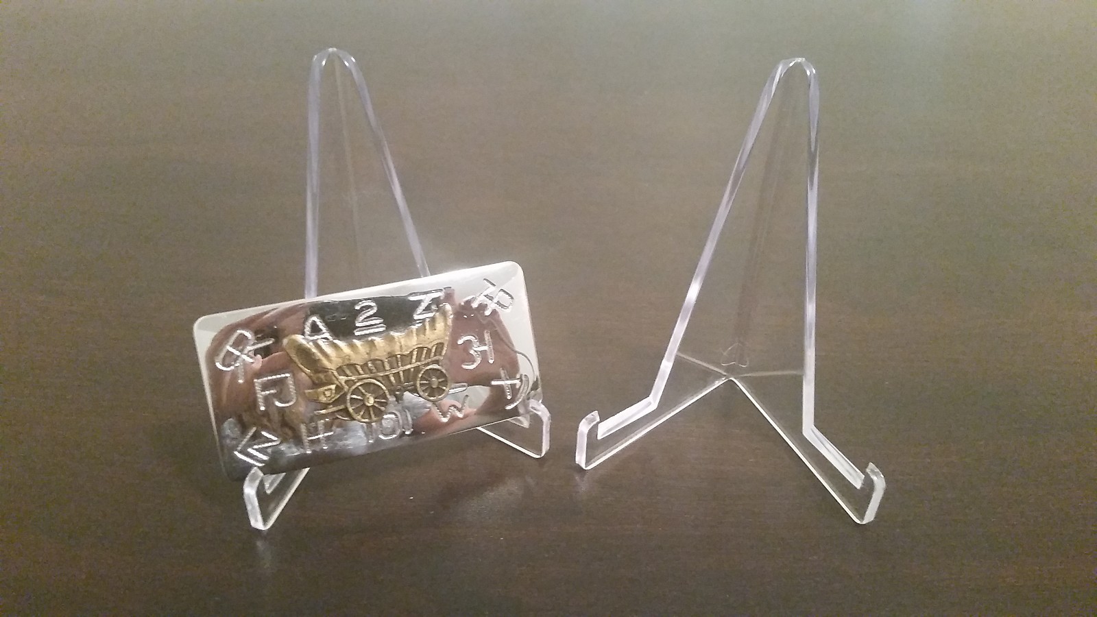 *15 Best Value 3-3/8&Prime; Display Stand Belt Buckle Money Clips Paper Money Currency