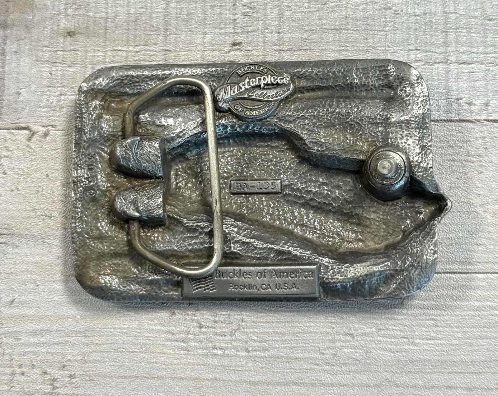 VTG CHEVY CORVETTE AMERICAN CLASSICS VETTE BUCKLE BA-135 GREAT CONDITION