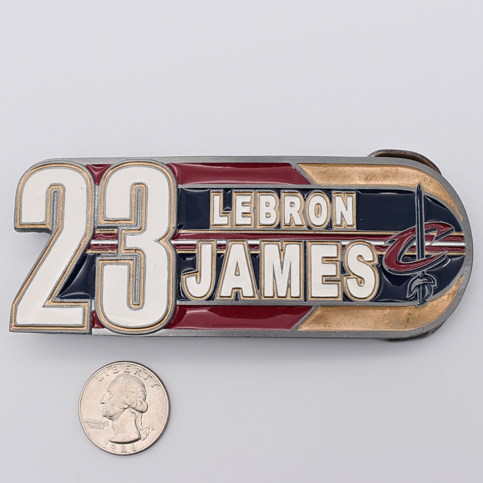 Lebron James #23 Basketball Belt Buckle (New)