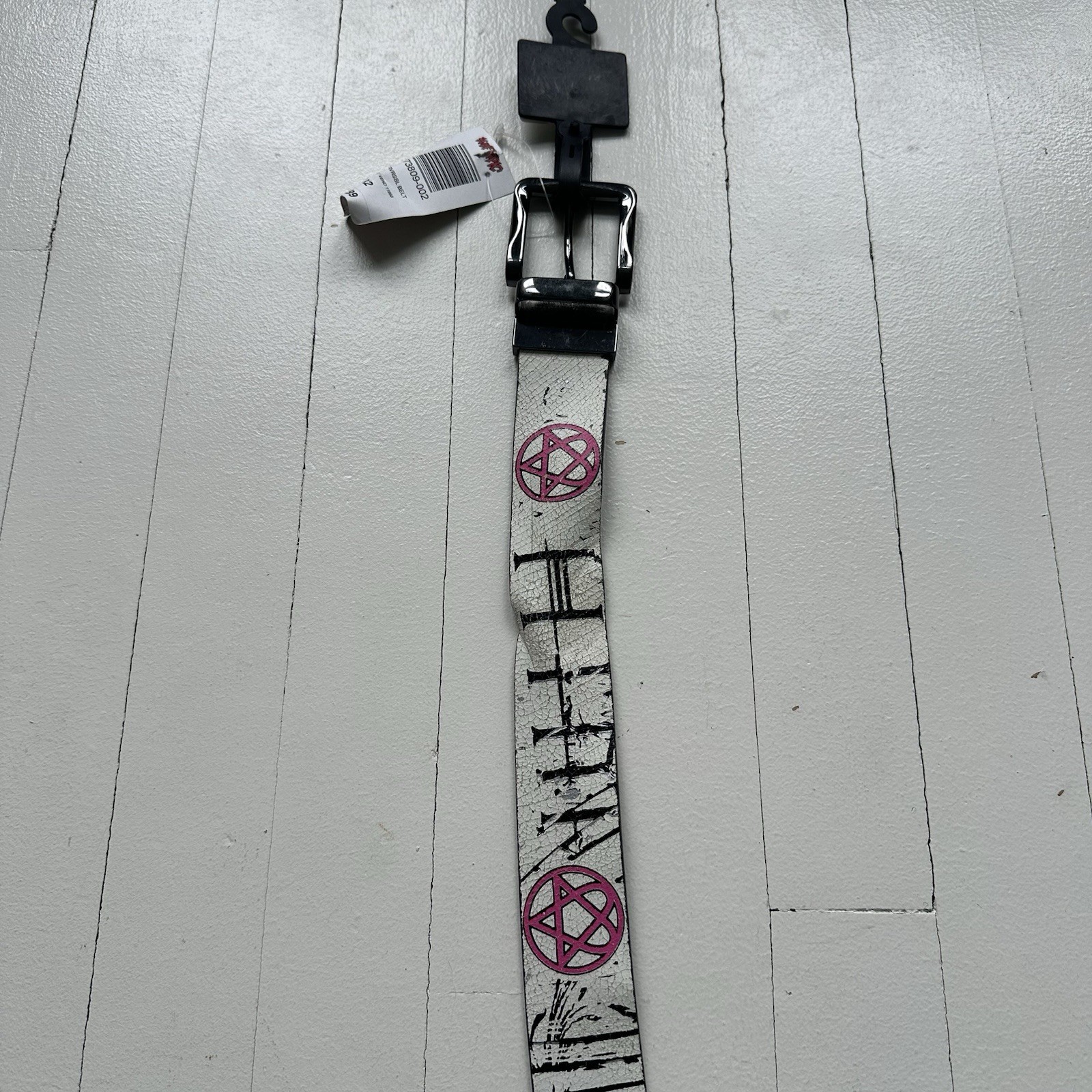 HIM (Band) Reversible Belt Size 32 NWT Hot Topic