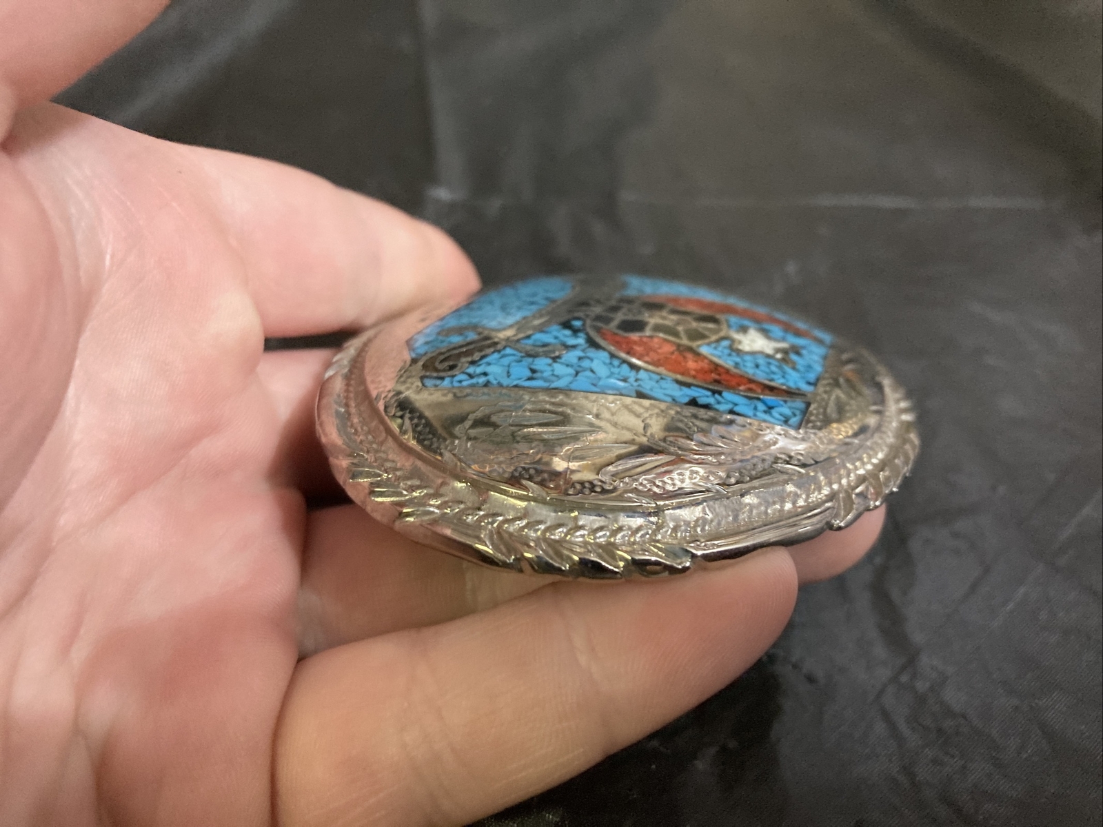 Vintage Hand Crafted Arizona Belt Buckle