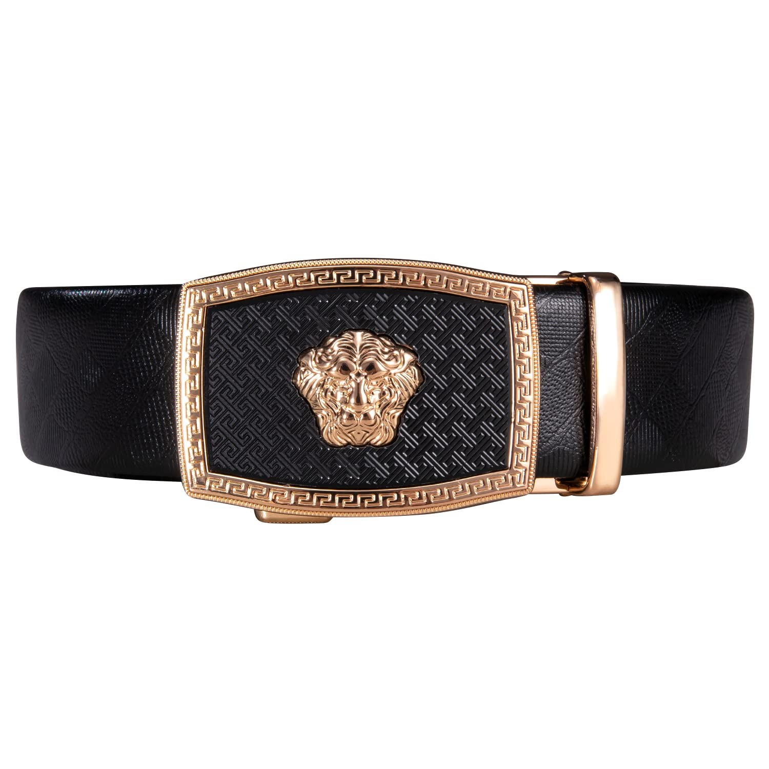 Dubulle Belts For waist size 24 » to 38 », belt 43 »(110cm), A Gold Orangutan