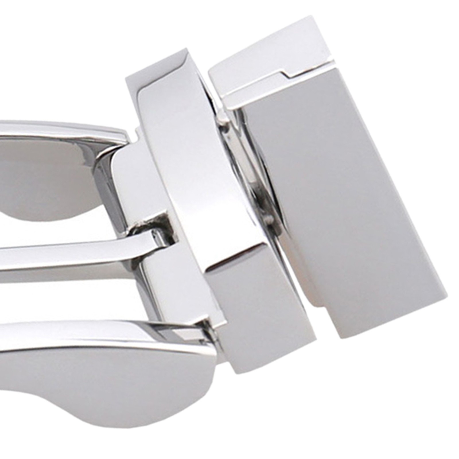 Alloy Belt Buckle Reversible for 33mm-34mm Belt for Leather Strap Classic Single