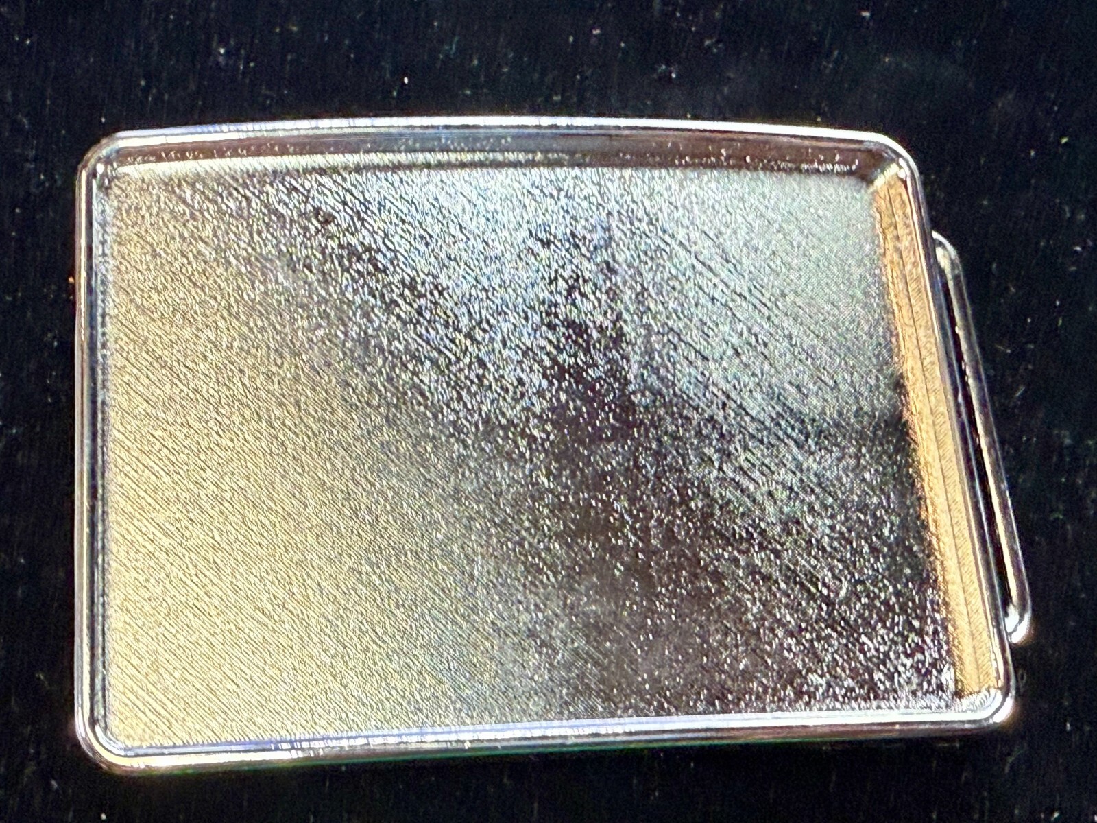 Rectangular Silver Color Craft Project Belt Buckle Make your own DIY Design!