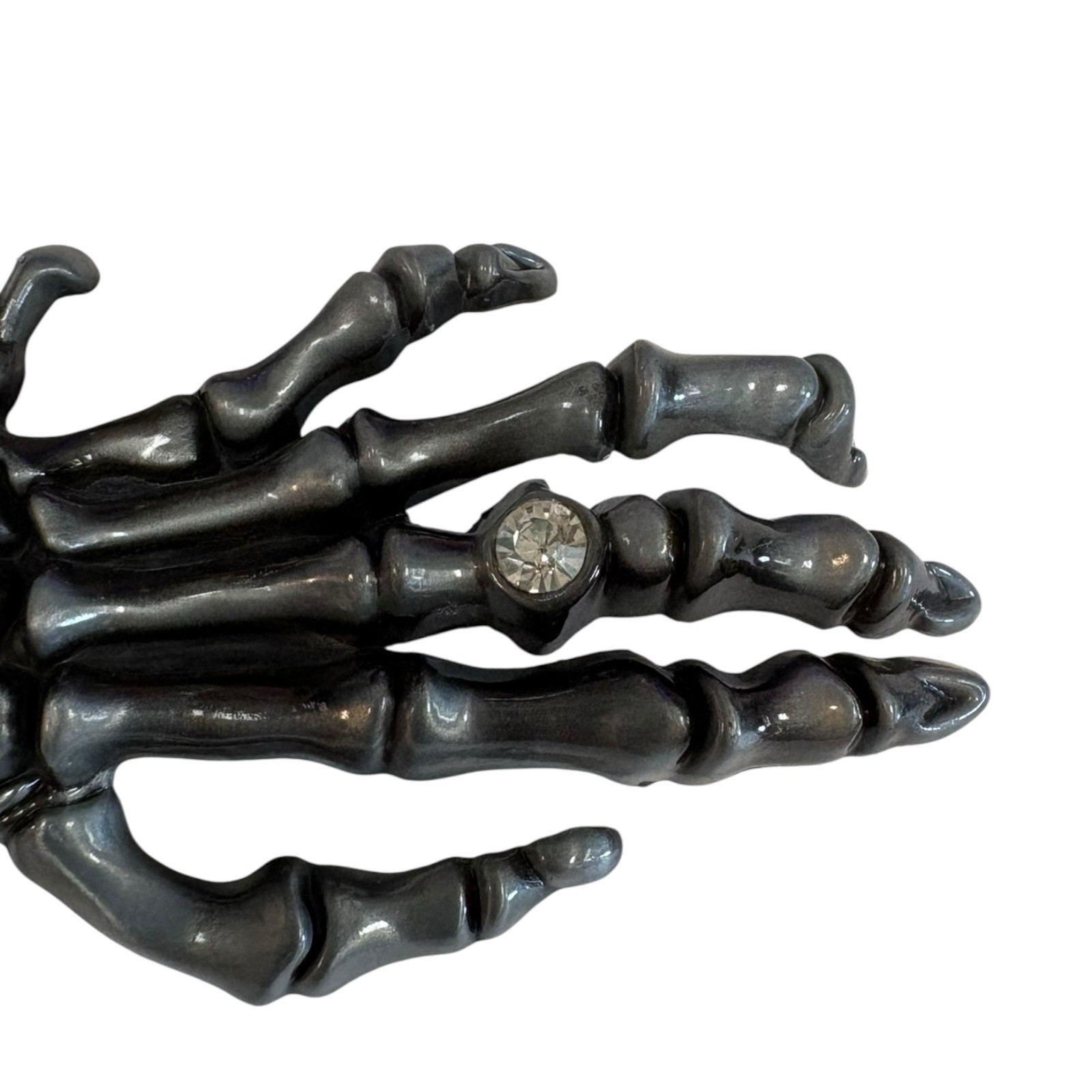 SKELETON HAND RING GOTHIC PUNK BIKER FUNNY BELT BUCKLE