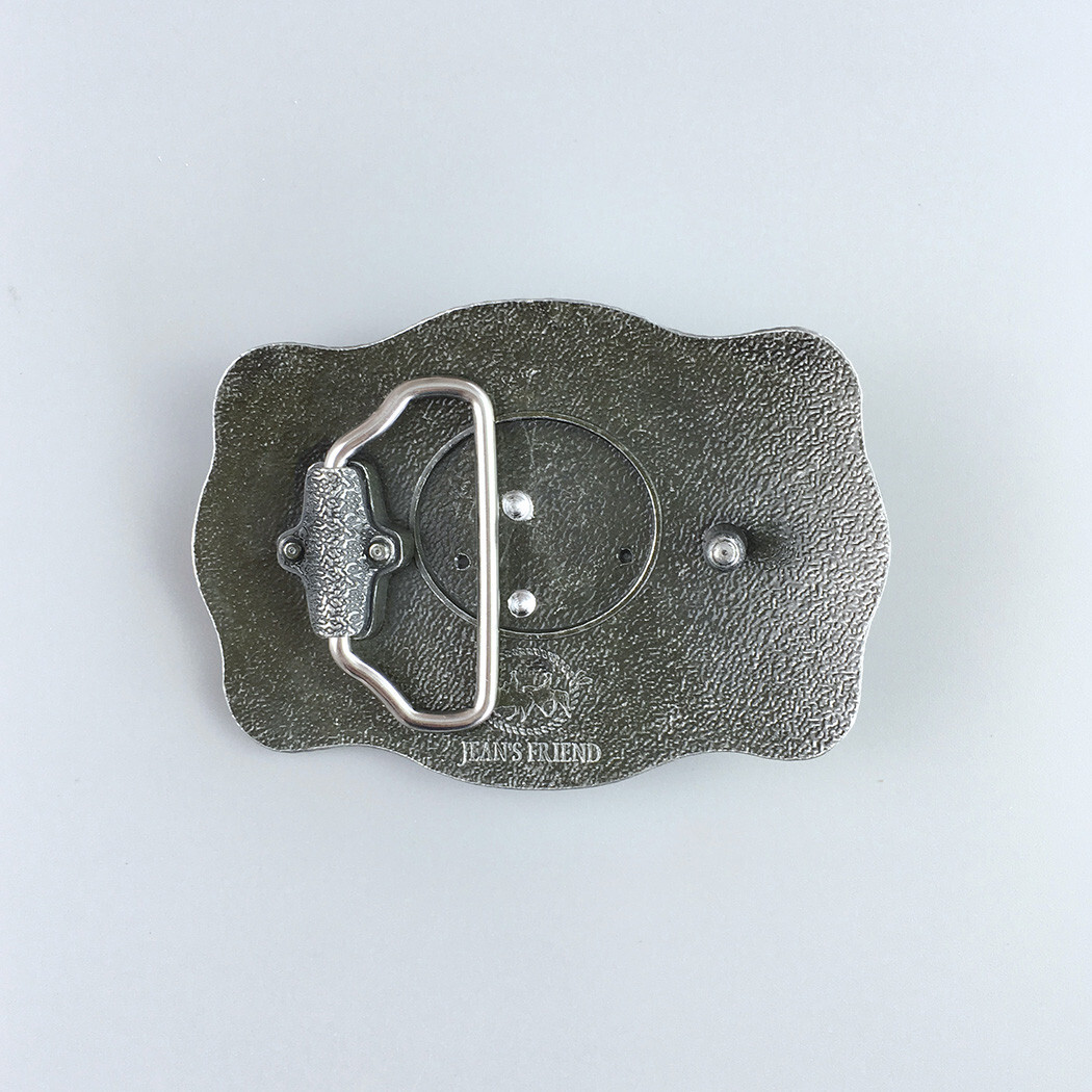 Small Size Vintage Bull Head Western Belt Buckle Boucle de Ceinture