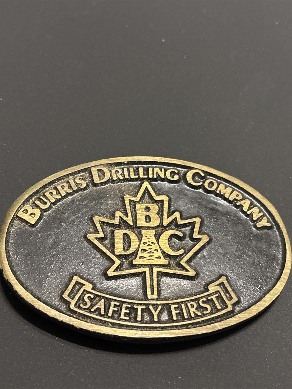 Burris Drilling BDC DynaBuckle Solid Bronze Belt Buckle – Provo Utah MCM