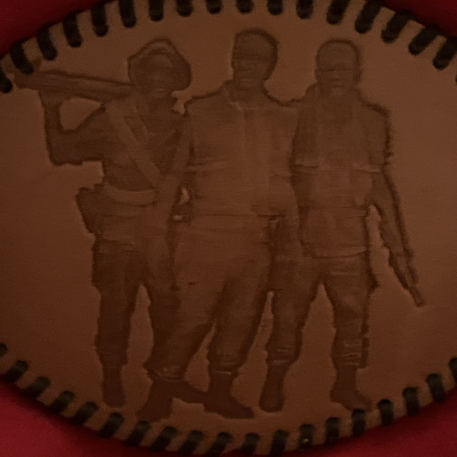 Vintage Leather Military Soldiers Belt Buckle Viet Nam Veterans Marines Army
