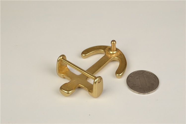 Men&rsquo;s Solid Brass Anchor shaped Belt Buckle Belt Buckles for 1.5&Prime; / 38mm Belt