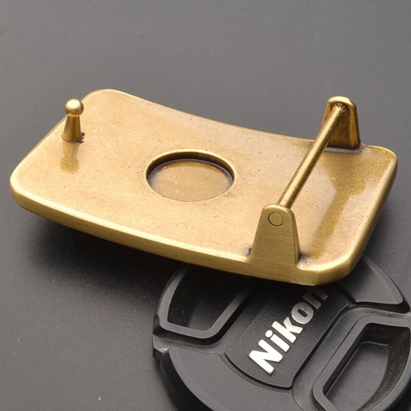 Solid Brass Tiger Belt Buckles Tongue Pin Belt Buckle Fits For 1.5 INCHES Belt
