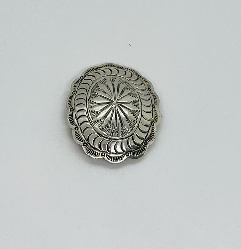Beautiful RARE Vintage Native American Handmade BELT Slide Ornament Decor Concho